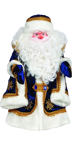 Игрушка мягконабивная Дед Мороз 2 Сувенирный. Весна. 52 см. Озвученная